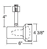 Juno Track Lighting R512W-WH (R512 WHB WH) Trac Lites Step Cylinder Line Voltage 65W BR30/75W PAR30L White Baffle White Color