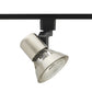 Juno Track Lighting R531SC (R531 SC) Trac Lites Flared Gimbal Line Voltage 50W PAR20 Satin Chrome Color