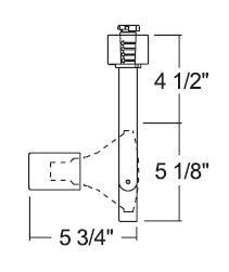 Juno Track Lighting R534BL (R534 BL) Trac Lites Open Back Spotlight Line Voltage 120W PAR38 Black Color