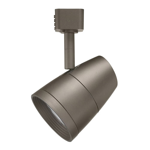 Juno R600L G2 27K 80CRI PDIM NFL BZ Track Lighting 10W LED Trac Lites Fixture, 2700K Color Temperature, 80 CRI, Phase Dimmable, Narrow Flood, Bronze Finish