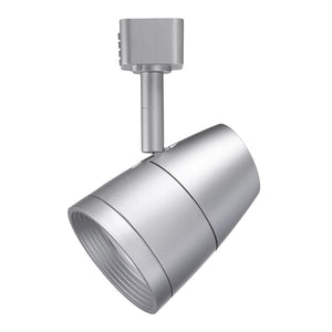 Juno R600L G2 30K 80CRI PDIM FL SL Track Lighting 10W LED Trac Lites Fixture, 3000K Color Temperature, 80 CRI, Phase Dimmable, Flood, Silver Finish