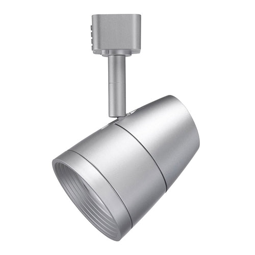 Juno R600L G2 30K 80CRI PDIM FL SL Track Lighting 10W LED Trac Lites Fixture, 3000K Color Temperature, 80 CRI, Phase Dimmable, Flood, Silver Finish