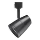 Juno R600LG235HCSBL Track Lighting 10W LED Trac Lites Fixture, 3500K Color Temperature, 90 CRI, Phase Dimmable, Spot, Black Finish