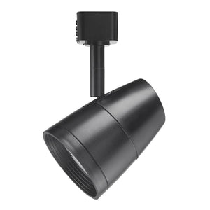 Juno Track Lighting R600LG2497NBL 10W LED Trac Lites Fixture, 4000K Color Temperature, 97 CRI, Narrow Flood, Black Finish