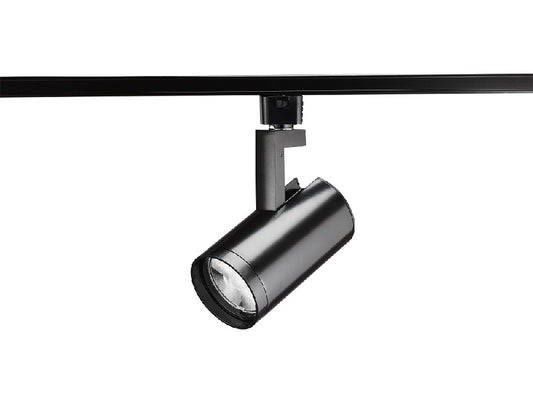 Juno Track Lighting R620L 27K 80CRI PDIM VBS BL Trac Lites 15W Adjustable Beam LED Cylinder Line Voltage, 120V, 2700K, 80 CRI, Phase Dimmable, Variable Beam System, Black Finish