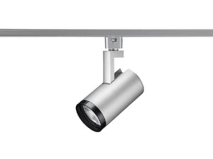 Juno Track Lighting R620L 27K 80CRI PDIM VBS SL Trac Lites 15W Adjustable Beam LED Cylinder Line Voltage, 120V, 2700K, 80 CRI, Phase Dimmable, Variable Beam System, Silver Finish