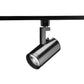 Juno Track Lighting R620L 40K 80CRI PDIM VBS BL Trac Lites 15W Adjustable Beam LED Cylinder Line Voltage, 120V, 4000K, 80 CRI, Phase Dimmable, Variable Beam System, Black Finish