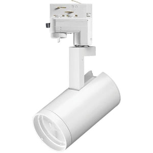 Juno Track Lighting R620L TEK 27K 90CRI PDIM VBS WH 15W Adjustable Beam LED Cylinder, TEK 120V Trac Adapter, 2700K, 90 CRI, Phase Dimmable, Variable Beam System, Black Finish
