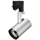 Juno Track Lighting R620L TEK 35K 90CRI PDIM VBS SL 15W Adjustable Beam LED Cylinder, TEK 120V Trac Adapter, 3500K, 90 CRI, Phase Dimmable, Variable Beam System, Black Finish