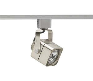 Juno Track Lighting R714SC (R714 SC) Trac Lites Line Voltage Cube 120V, 35-50W MR16 GU10, Satin Chrome Color