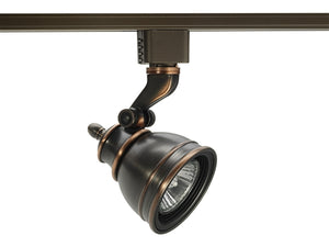 Juno Track Lighting R718BZ (R718 BZ) Trac Lites Line Voltage Bell 120V, 35-50W MR16 GU10, Bronze Color