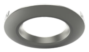Juno RB4STRIM SNP R6 Recessed Lighting 4" Smooth Trim Insert, Satin Nickel Paint (Multiple of 6 pcs)