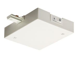 Juno Track Lighting RCLF11WH (RCLF11 WH) Trac Lites Current Limiting Feed, 1 Circuit, End Feed White Color