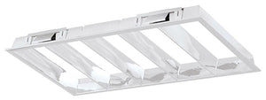 Juno Track Lighting SL18 Louver - Clear for 18W Biax Silver Color