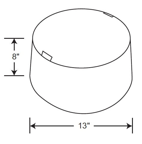 Juno Recessed Lighting SP3223-FBA-1 1 Hour Fire Rated Barrier for Use with Compatible Air-Loc IC Housings
