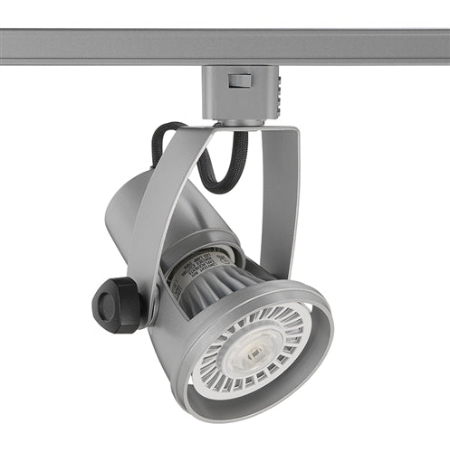 Juno Track Lighting T1020E-SL (T1020 E26 50W SL) Die Cast Gimbal 50W PAR20 Standard Base, Silver Finish