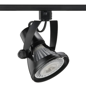 Juno Track Lighting T1030E-18W-BL (T1030 E26 18W BL) Die Cast Gimbal 18W PAR30 Long Neck Standard Base, Black Finish