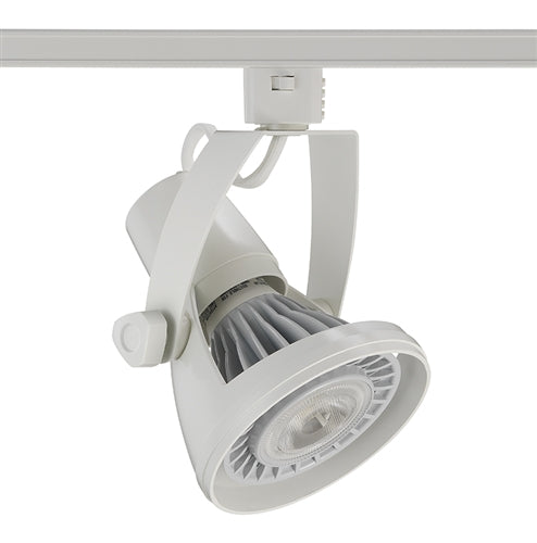 Juno Track Lighting T1030E-18W-WH (T1030 E26 18W WH) Die Cast Gimbal 18W PAR30 Long Neck Standard Base, White Finish