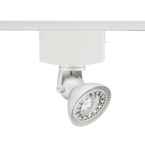 Juno Track Lighting T1040H-WH (T1040 H WH) Trac Master Low Voltage Horizontal Lily16 MR16 LED-Compatible Lampholders, White Finish