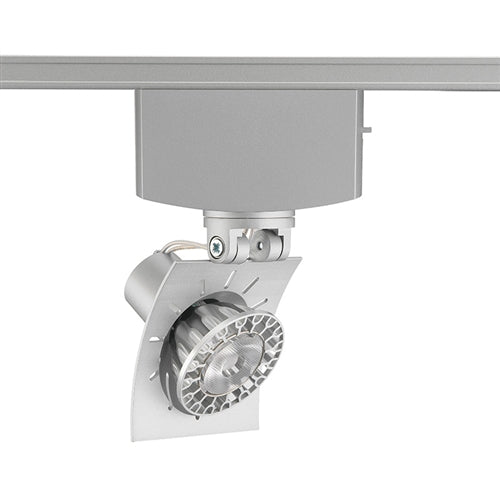 Juno Track Lighting T1041H-SL (T1041 H SL) Trac Master Low Voltage Horizontal Arc16 MR16 LED-Compatible Lampholders, Silver Finish