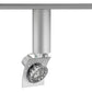 Juno Track Lighting T1041V-SL (T1041 V SL) Trac Master Low Voltage Vertical Arc16 MR16 LED-Compatible Lampholders, Silver Finish