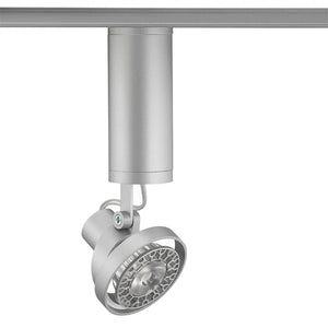 Juno Track Lighting T1042V-SL (T1042 V SL) Trac Master Low Voltage Vertical Concentricity16 MR16 LED-Compatible Lampholders, Silver Finish