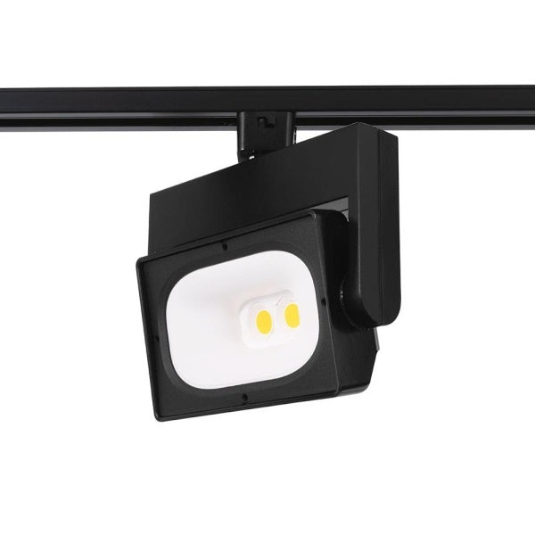 Juno T1054L 35K 80CRI PDIM BL Track Lighting  30W LED Wall Wash, 4200 Lumens, 3500K, 80 CRI, Phase Dimmable, Black