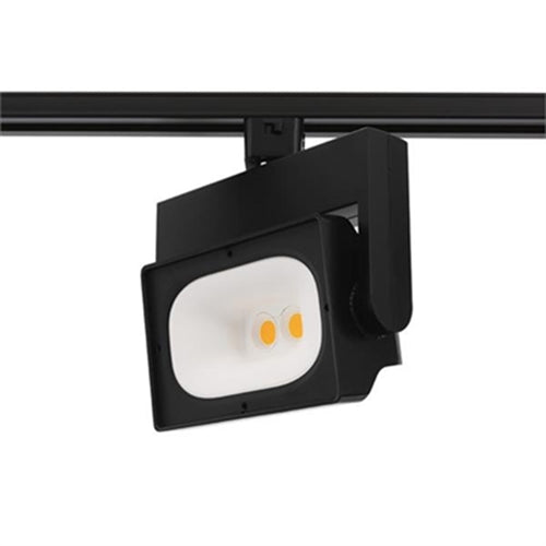 Juno T1058L HTYPE 30K 90CRI PDIM BL 45W LED Wall Wash, H-Type Track Adapter, 3000K, 90 CRI, Phase Dimmable, Black