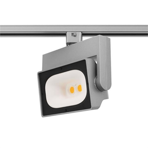 Juno T1058L HTYPE 30K 90CRI PDIM SL 45W LED Wall Wash, H-Type Track Adapter, 3000K, 90 CRI, Phase Dimmable, Silver