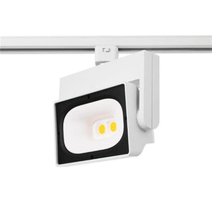 Juno T1058L HTYPE 30K 90CRI PDIM WH 45W LED Wall Wash, H-Type Track Adapter, 3000K, 90 CRI, Phase Dimmable, White