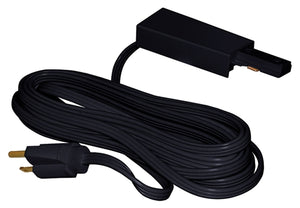 Juno Track Lighting T122BL (T122 BL) 1-Circuit Trac Master Cord and Plug Connector 3-Wire, Black Color