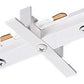 Juno Track Lighting T123WH (T123 WH) Recessed Trac Trac Master Miniature Straight Connector, White Color