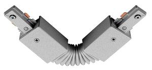 Juno Track Lighting T20SL (T20 SL) 1-Circuit Trac Master Accordion Adjustable Joiner, Silver Color