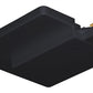 Juno Track Lighting T21BL (T21 BL) 1-Circuit Trac Master End Feed Connector and Outlet Box Cover, Black Color