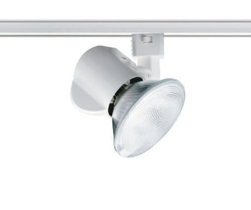 Juno Track Lighting T230WH (T230 WH) Close-Up - Line Voltage 75W PAR30, White Color