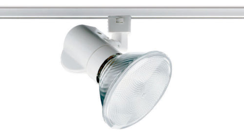 Juno Track Lighting T238WH (T238 WH) Close-Up - Line Voltage 150W PAR38, White Color