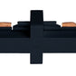 Juno Track Lighting T23BL (T23 BL) 1-Circuit Trac Master Miniature Straight Connector, Black Color
