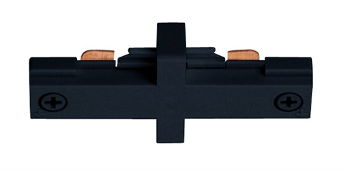 Juno Track Lighting T23BL (T23 BL) 1-Circuit Trac Master Miniature Straight Connector, Black Color
