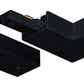 Juno Track Lighting T24BL (T24N BL) 1-Circuit Trac Master Adjustable Connector, Black Color