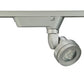 Juno Track Lighting T251LED-3K-NFL-SL Cylindra 15W LED 3000K, Narrow Flood Beam Spread, Silver Finish