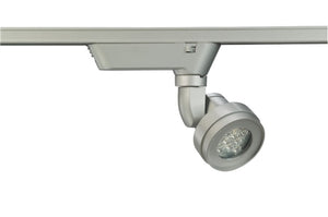 Juno Track Lighting T251LED-3K-SP-SL Cylindra 15W LED 3000K, Spot Beam Spread, Silver Finish