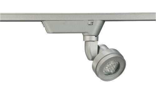 Juno Track Lighting T251LED-4K-FL-SL Cylindra 15W LED 4000K, Flood Beam Spread, Silver Finish