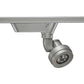 Juno Track Lighting T252L G2 27K 90CRI PDIM SP SL Cylindra 11W LED 2700K, 90 CRI, Spot Beam Spread, Silver Finish