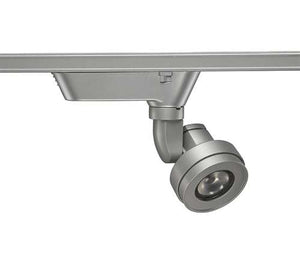 Juno Track Lighting T252L 30K 90CRI PDIM NFL SL Cylindra 18W LED 3000K 93 CRI, Narrow Flood Beam Spread, Silver Finish