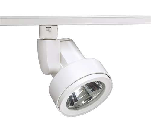 Juno Track Lighting T254L 30K 90CRI PDIM NFL WH Cylindra 19W LED 3000K 93 CRI, Narrow Flood Beam Spread, White Finish