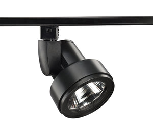 Juno Track Lighting T254L-27K-ES-N-BL Cylindra 19W LED 3000K Enhanced Spectrum, Narrow Flood Beam Spread, Black Finish