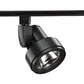 Juno Track Lighting T254L-27K-ES-S-BL Cylindra 19W LED 3000K Enhanced Spectrum, Spot Beam Spread, Black Finish