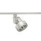 Juno Track Lighting T254L-3K-N-SL Cylindra 19W LED 3000K, Narrow Flood Beam Spread, Silver Finish