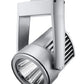 Juno T255L G3 27K 80CRI PDIM SP SL Cylindra 35W Dimmable LED Trac Light, 2700K Color Temperature, 80 CRI, Spot Distribution, Silver Finish