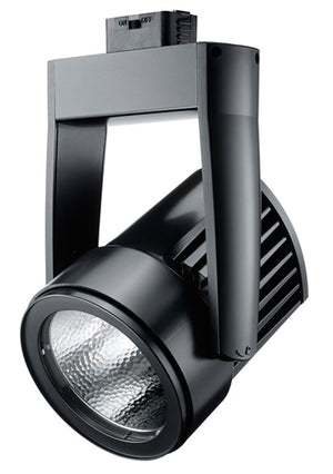 Juno Track Lighting T255LED-3D-SP-BL Cylindra 45W Dimmable LED 3000K Color Temperature, Flood Beam Spread, Black Finish